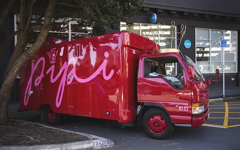 Pipi Truck pizza on wheels