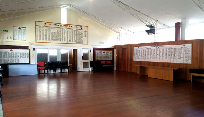 Victoria Bowling Club hall hire Wellington